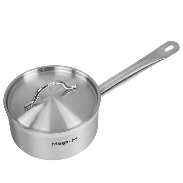 Mega-M PRO högt grytkärl med lock 3l diameter 18 cm höjd 10 cm