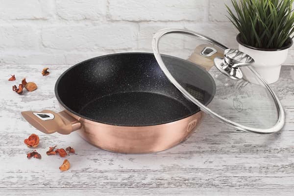 GRANITPOTTE 28cm BERLINGER HAUS BH-1519 ROSÉGULD