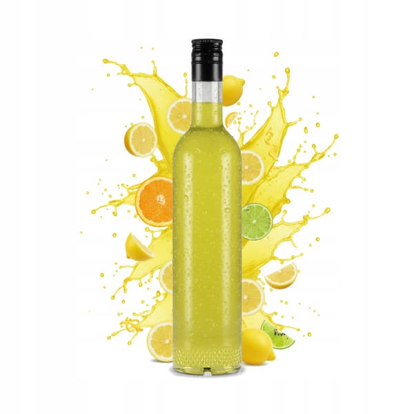 Glasflaska KRISTALL 500 ml FLASKOR FÖR MOONLIGHT LIKÖR VINJUICE