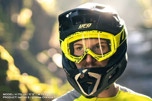 UFO Defcon-One MTB/Elcykel Integralhjelm Sort/Grå Størrelse S 2024