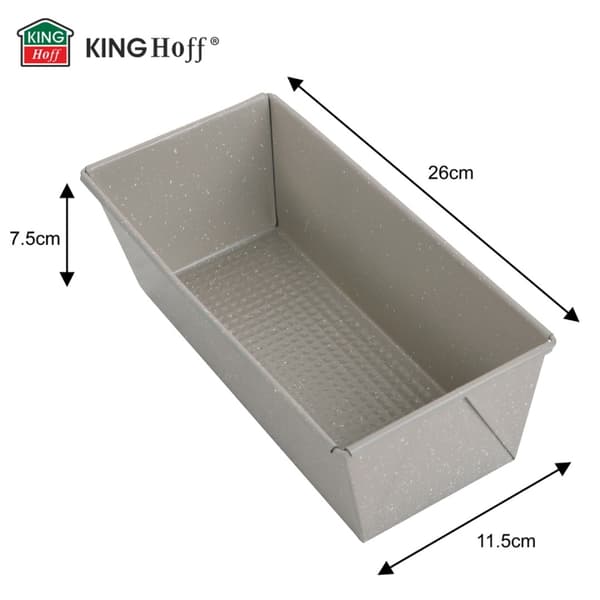 BRØDPASTI KAGEFORM 26x11,5cm KINGHOFF KH-1971