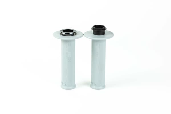 RENTHAL MX GRIPS ORIGINAL LOCK-ON SOFT (FULL DIAMOND) LYS GRÅ