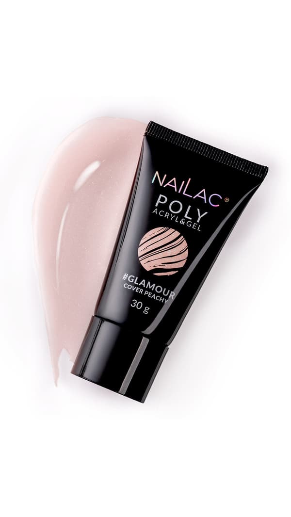 Polyakryyli-geeli #Glamour-peite Peachy NaiLac