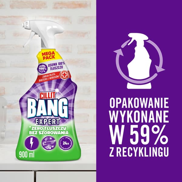 016648 Cillit Bang Ekspert Zero Fedt 900ml