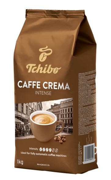 Kaffe hela bönor TCHIBO Caffé Crema Intense Sure Pouch