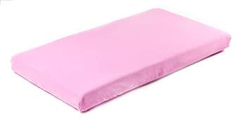Jersey pink stræklagen 140x70