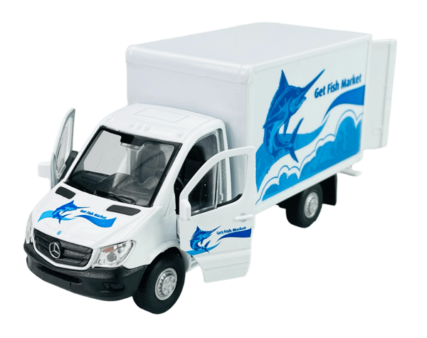 Welly Mercedes-Benz Sprinter Cargo BOX 1:34 43766