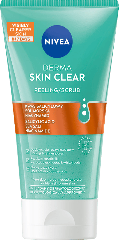 NIVEA Peeling DERMA puhdistava kuorinta