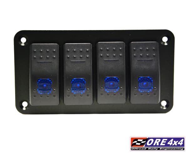 Carling 4x switchpanel til ekstra belysning 12V