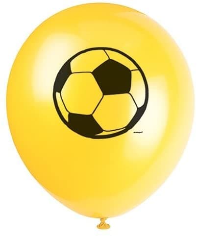 Fotbollsballonger 30cm 8st.