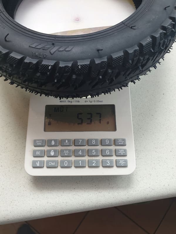 Solidt 10" offroad-dæk til Xiaomi-scootere