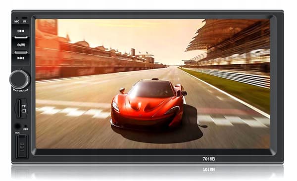 BILRADIO ANDROID GPS BLUETOOTH USB 2DIN LCD 7" + BACKKAMERA HD
