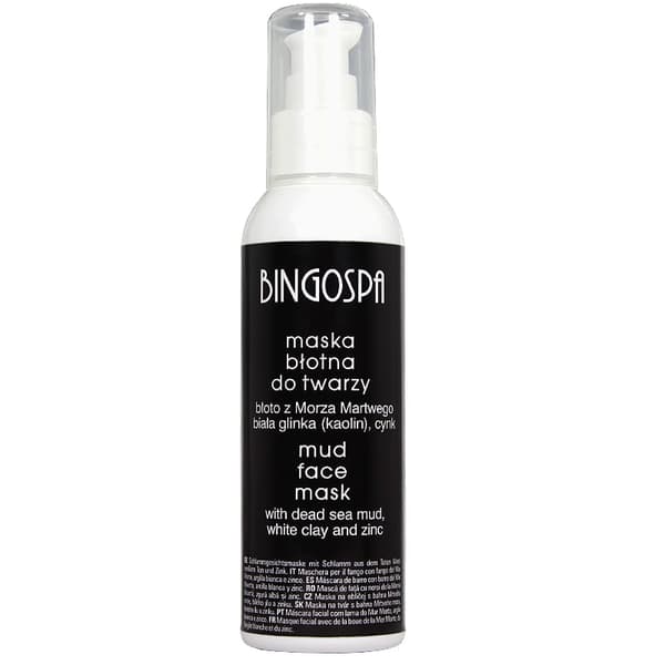 Muddermaske - Dødehavsmudder, kaolin, zink bingospa