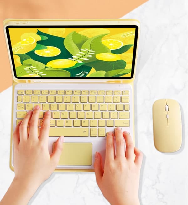 Tastatur-touchpad-etui til Apple iPad 10.2 7/8/9 generation
