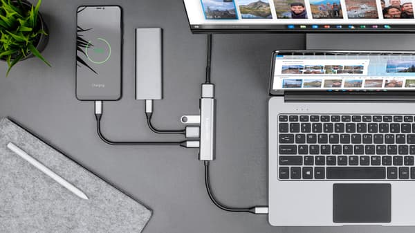 Optisk konverter Toslink koaksial til 2xRCA cinch