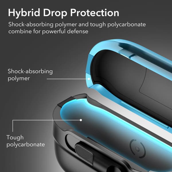 ESR PULSE HALOLOCK MAGSAFE APPLE AIRPODS PRO 1/2 SORT
