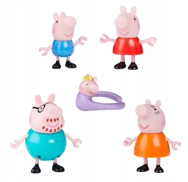 Peppa Pig - Figuurisetti - Peppan perhe - G0506