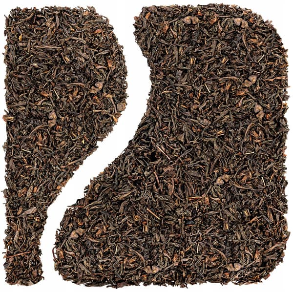 Sort løs te røget Lapsang Souchong røget unik 50 g
