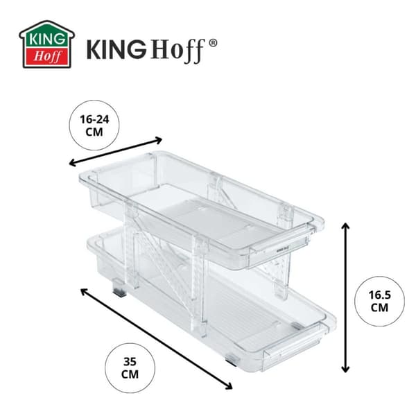 KINGHOFF KH-1944 JUSTERBAR TYKKEINDHOLD DÅSEORGANIZER