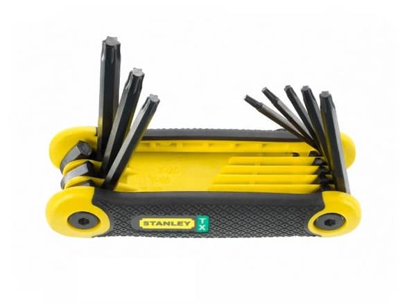 STANLEY 8-DELARS HÄPPBARA TORXNYCKLAR T9-40