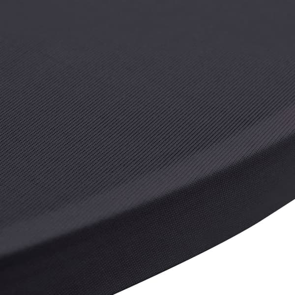 vidaXL Flexibelt bordsöverdrag antracit 2 st 70 cm