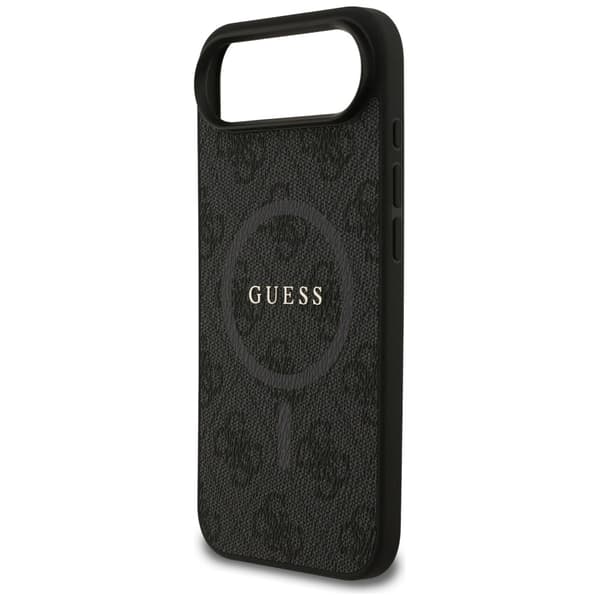 Guess 4G Ring Classic Logo MagSafe-etui til iPhone 17 Air – sort