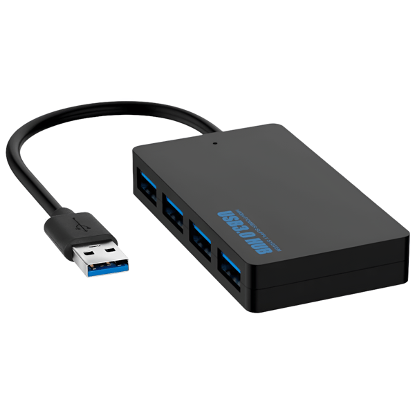 4-port USB 3.0-hub 1x4 5Gbps