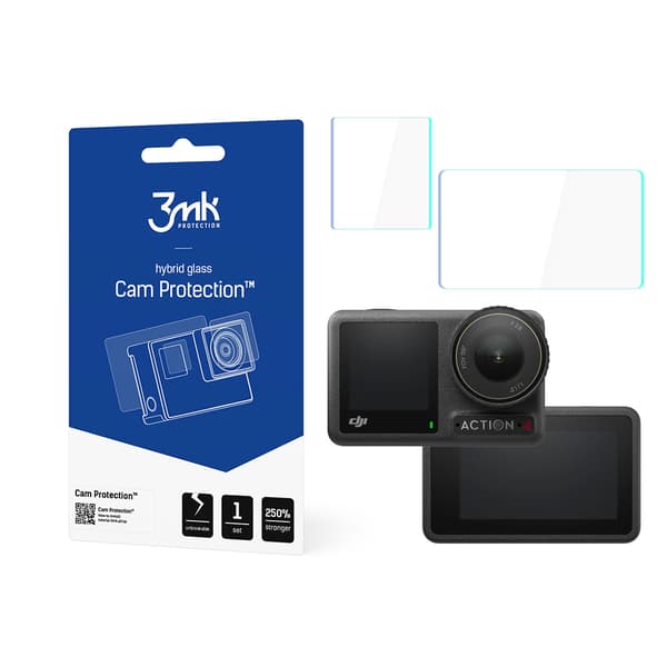 DJI Osmo Action 4 - 3mk kamerabeskyttelse
