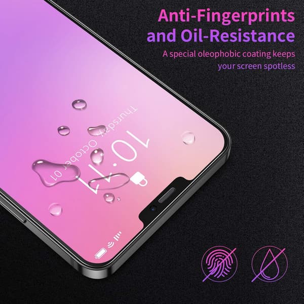 3x 9H Hærdet glas til Apple iPhone 12 Mini 5'4 tommer - Holdbart