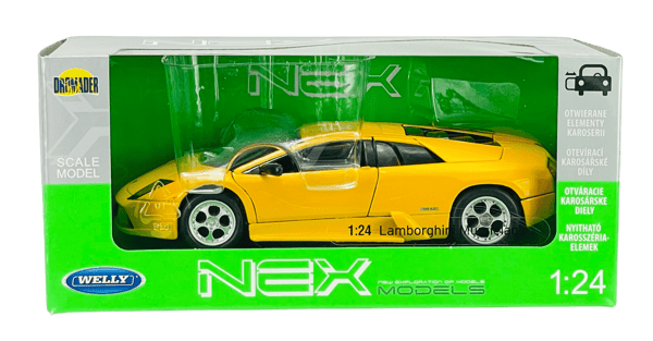 WELLY LAMBORGHINI MURCIELAGO GUL 1:24 22438