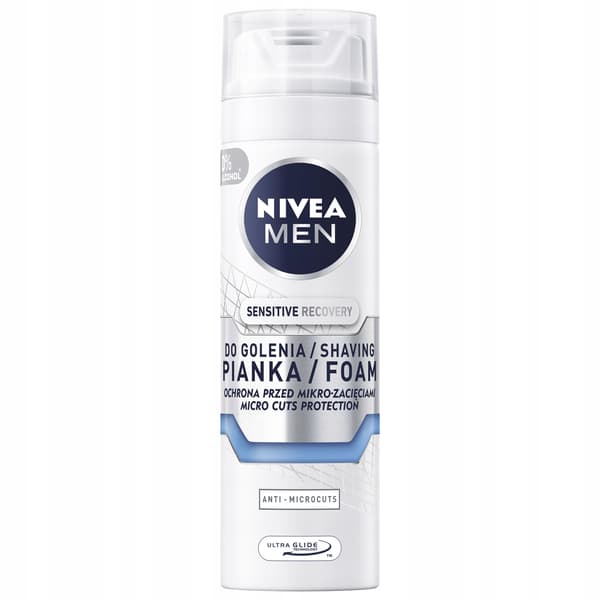 061184 NIVEA Sensitive Regenererande Rakskum 200 ml