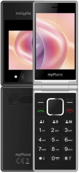 HAMMER Tango 2 LTE svart och silver mobiltelefon