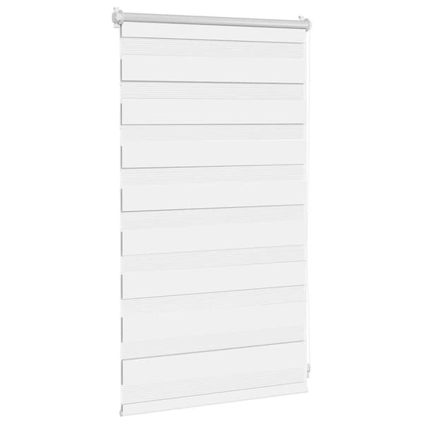 Zebra rullegardin (50 x 100 cm) hvid