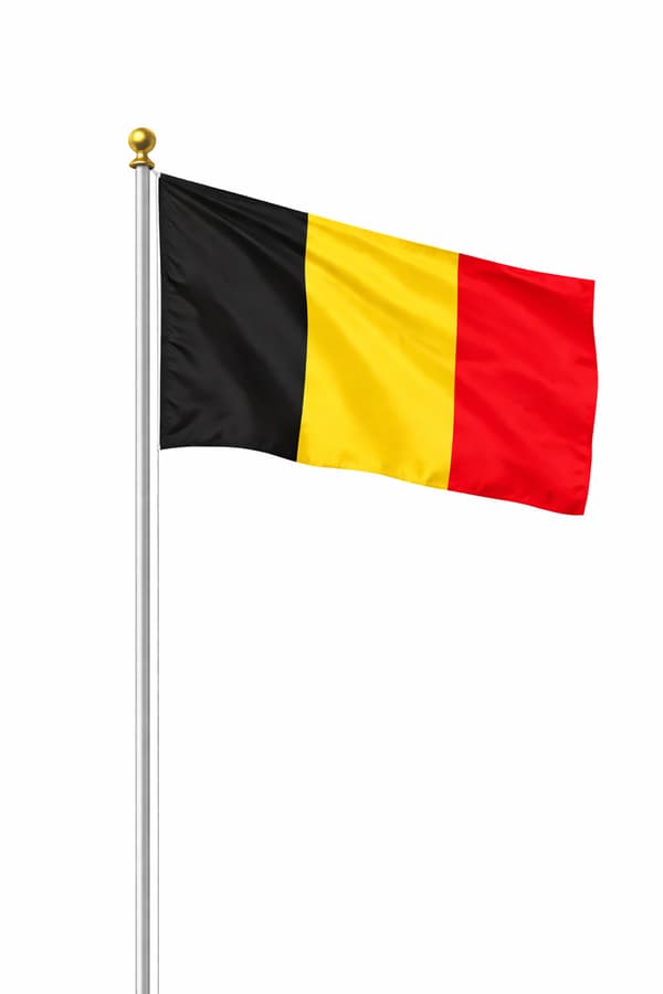 Print 150x90 Belgien + 3 løkker