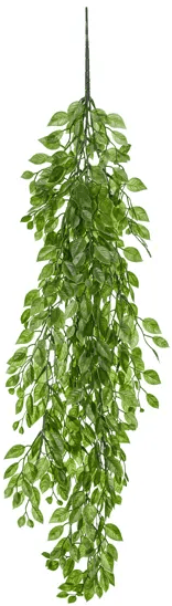 Konstgjord gren gröna klätterblad 100cm