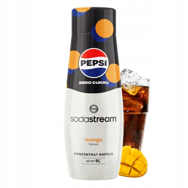 Sodastream-siirapit 2x Jäätee Sitruuna + PepsiMax Mango + PepsiMax Lime