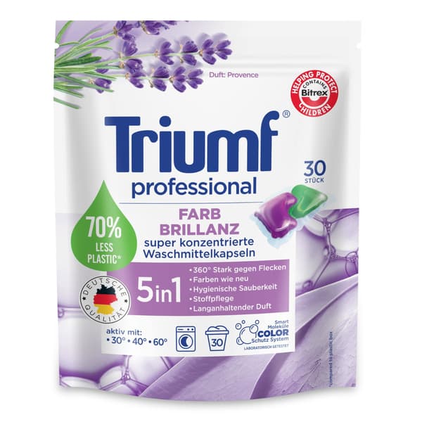 TRIUMF Farb-Brillanz pesukapselit 30 kpl