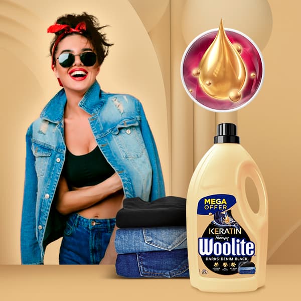 Woolite sort 4,5L