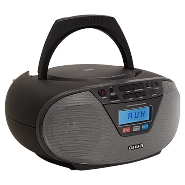 AIWA boombox BBTU-400BK CD/FM RDS/USB/BT sort