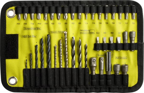 114396 RYOBI Set av borr och bits 40 st i etui