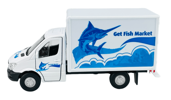 Welly Mercedes-Benz Sprinter Cargo BOX 1:34 43766