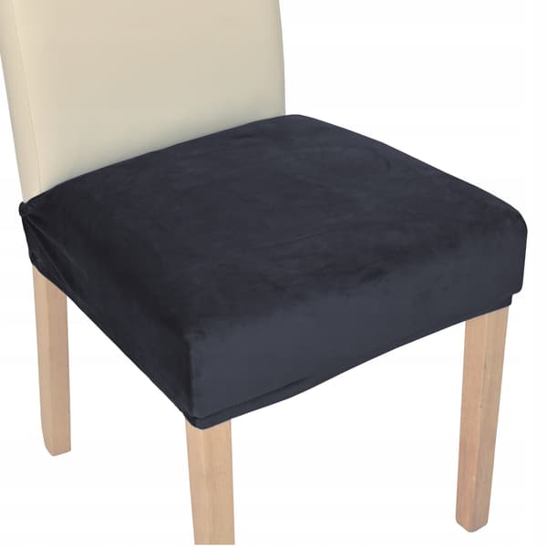 Stolsätesöverdrag i hög velour TESS grafit