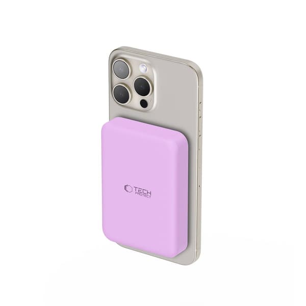 TECH-PRECT PB11 LIFEMAG MAGSAFE -VARAPANKKI 10000 mAh LILAN VÄRI