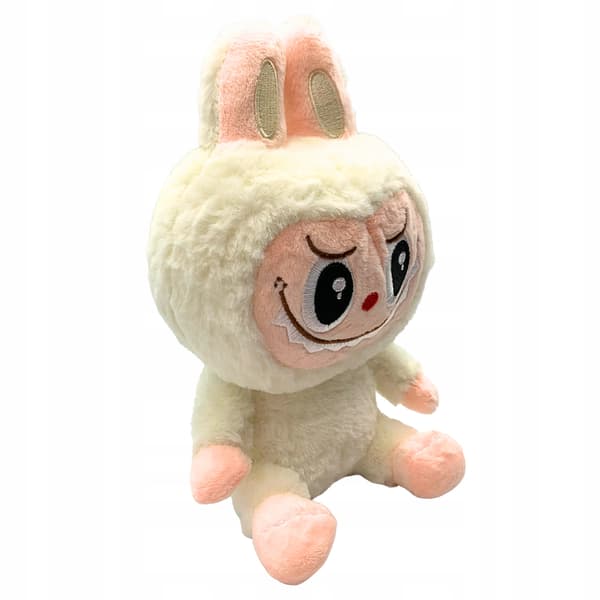 Hymyilevä pehmolelu Bubu 25 cm + vaatteet