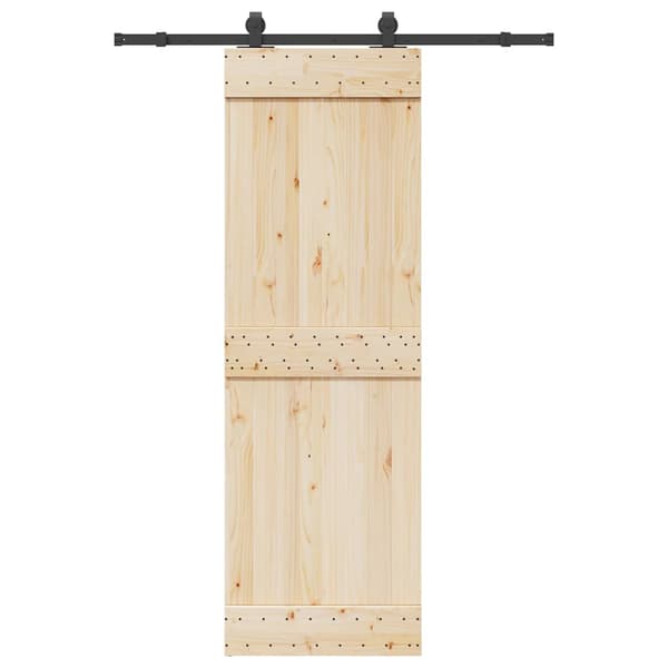 vidaXL monteringssystem til skydedør 152,5 cm stål sort