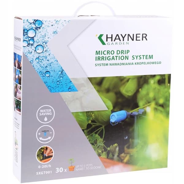 SXGT001 Droppbevattningssystem - 30 Khayner-droppmunstycken