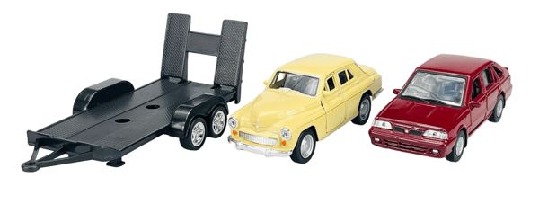 Welly 2-pack poloneise caro plus + warszawa 224 1:34