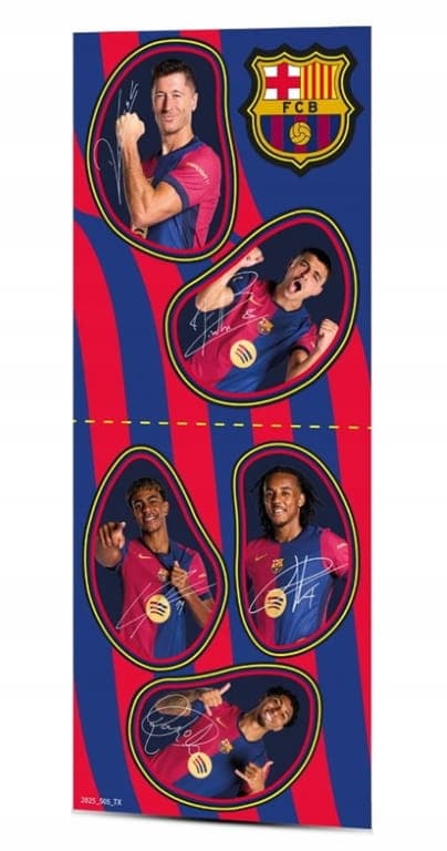 Suodatinpullo Dafi Solid FC Barcelona 0,5l Vaakunalla ja tarroilla