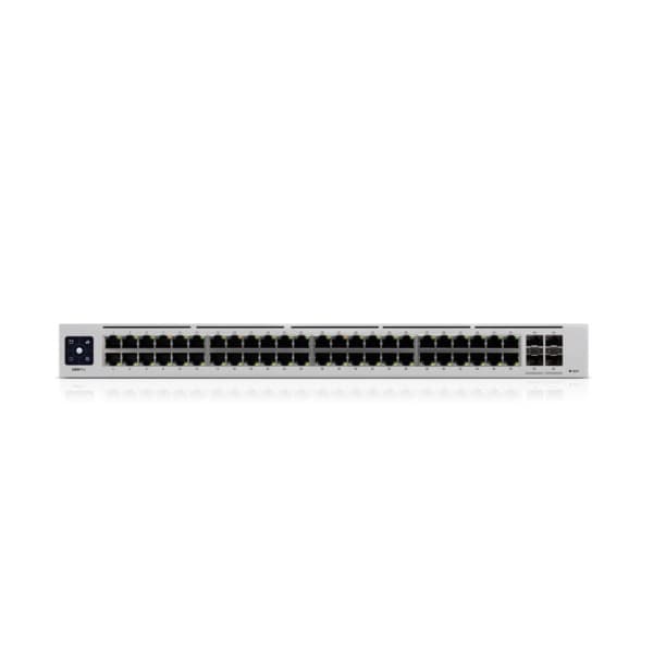 Ubiquiti USW-Pro-48 52p Managed Switch, 48 portar, Silver
