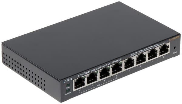TP-LINK TL-SG108PE 8-PORTARS POE-SWITCH